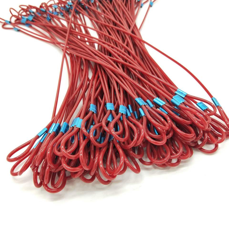 anti- loss dog rope traction pet rope coated galvanized steel wire cable