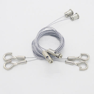 stainless steel hanging system hanging steel wire rope for LED